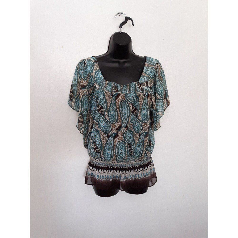 Sheer Mudd blouse